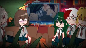 || Реакция класса 1А на Изуку как Танджиро || 💓🤍||