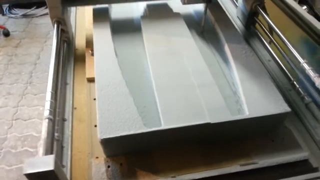 cnc doppio motore asse x - sgrossatura poliuretano Labelite 8 GY