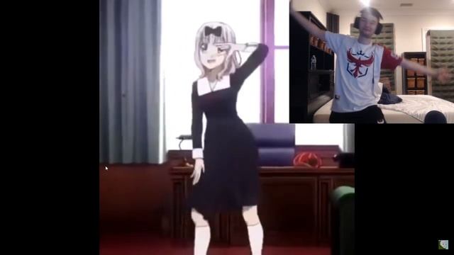 IRL - dafran - Dafran cracks after 2½ hours of Chikatto Chika Chika and joins the dance смотреть онлайн