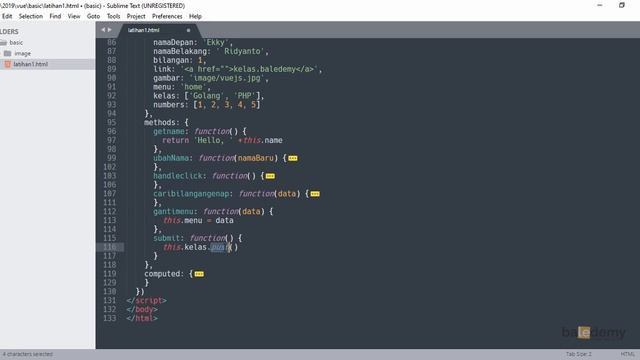Belajar Vue.js - #35 Key Modifiers смотреть онлайн