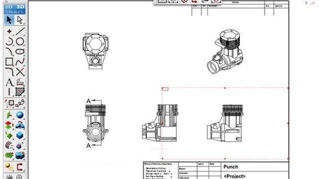 Shark LT - Automatic Drawing Generation (3D to 2D) смотреть онлайн