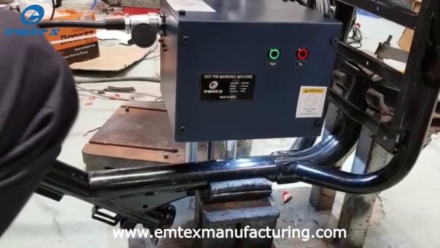 Dot Pin Marking Machine For VIN NO. | Chassis No.- Emtex