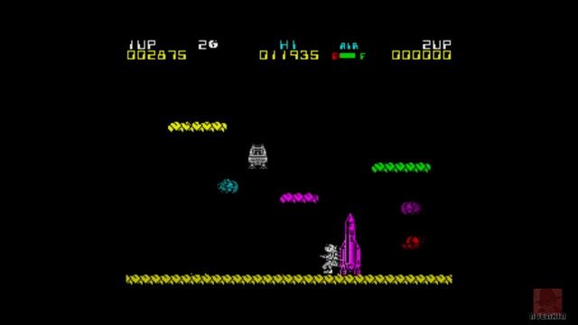 Jetpac RX : (Jetpac MOD) - on the ZX Spectrum 48K !! with Commentary смотреть онлайн
