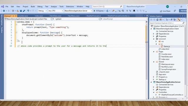 Blazor Client side App смотреть онлайн
