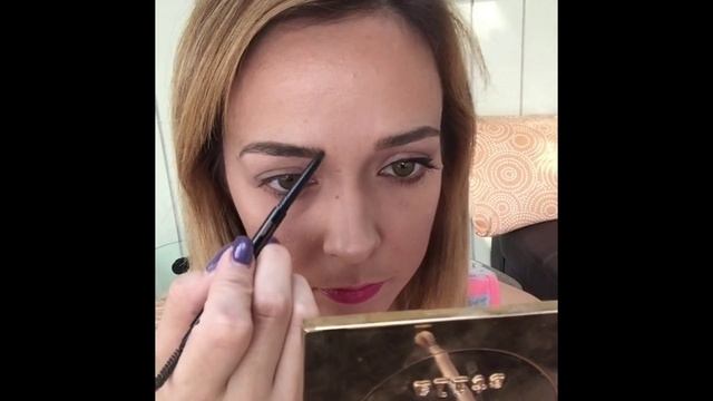 HOW TO: fill your eyebrows! Как накрасить брови Anastasia Beverly Hills Brow Wiz смотреть онлайн