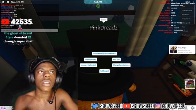 IShowSpeed Plays Roblox Bloxburg.. *FUNNY* смотреть онлайн