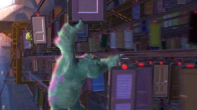 Monsters, Inc/Best Scene/John Goodman/Billy Crystal/Steve Buscemi/Mary Gibbs
