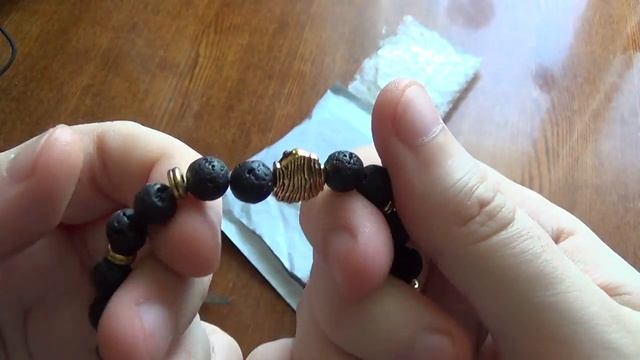 Посылка из Китая № 325. Браслет за 1 цент (из вулканического камня, если верить описанию продавца) смотреть онлайн