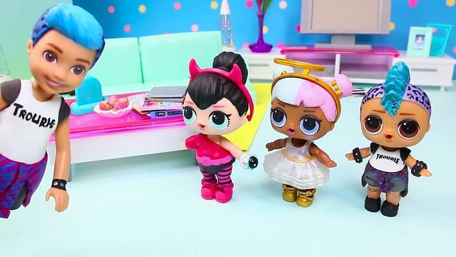 СЕМЕЙКА ЛОЛ ПАНК БОЙ! OOAK LOL PUNK BOI Families Surprise! КОСПЛЕЙ МАЛЬЧИК ЛОЛ ПАНКИ