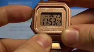 Как поменять дату и время на часах Casio Illuminator / Установки даты и времени