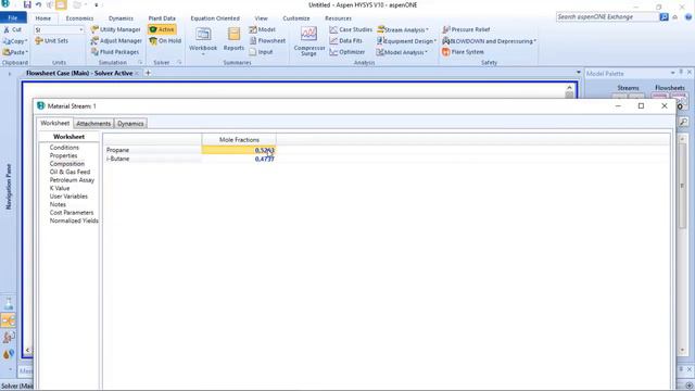 HOW DO ADD AND SET MATERIAL STREAM ON ASPEN HYSYS | MATERIAL STREAM ON PROCESS SIMULATION смотреть онлайн