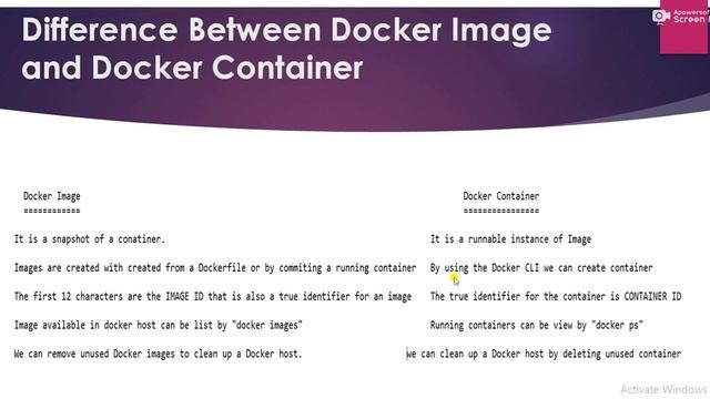 Docker Tutorial -5 What’s the Difference Docker Image vs Docker Containers смотреть онлайн