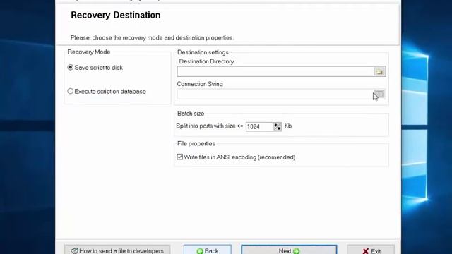 Recovery Toolbox for SQL Server Manual смотреть онлайн