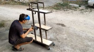 Крутая Самоделка из Профильной Трубы? Передвижная стойка для Сварочного Полуавтомата MIG/MAG/TIG DI