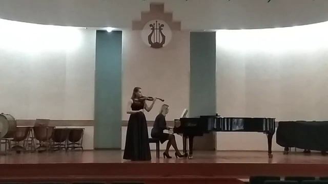 А. Хачатурян - 1ч концерта для скрипки (после каденции) смотреть онлайн