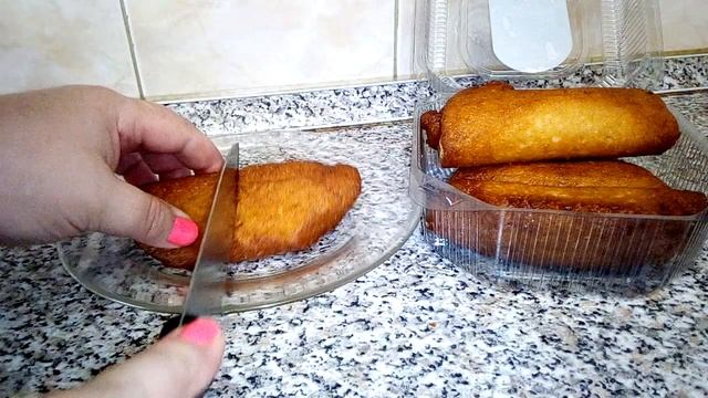 Пирожки -трубочки с яблочным повидлом .Pies -tubes with apple jam . смотреть онлайн