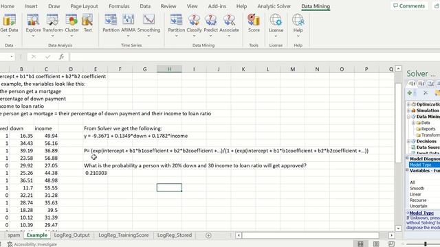 Logistic Regression using Solver смотреть онлайн