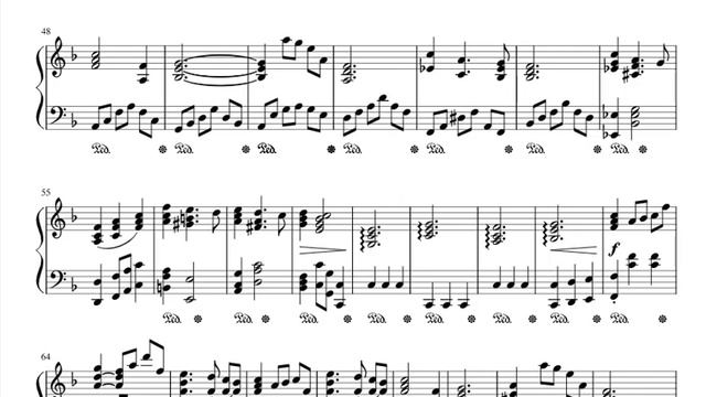 Moon River Breakfast at Tiffany's Audrey Hepburn piano sheet music Завтрак у Тиффани ноты пианино смотреть онлайн