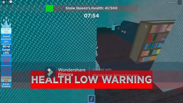 Snow Queen Is so STRONG....With Siblings (Roblox) смотреть онлайн