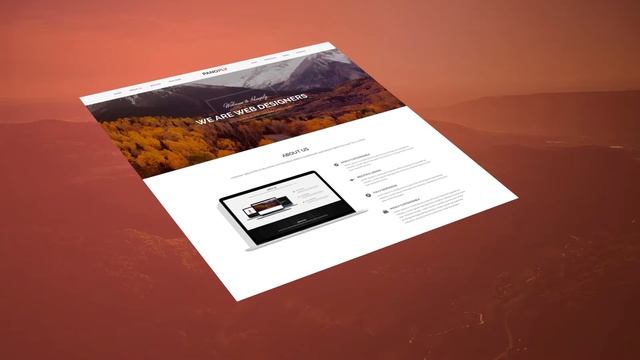 Panoply One Page WordPress Theme смотреть онлайн