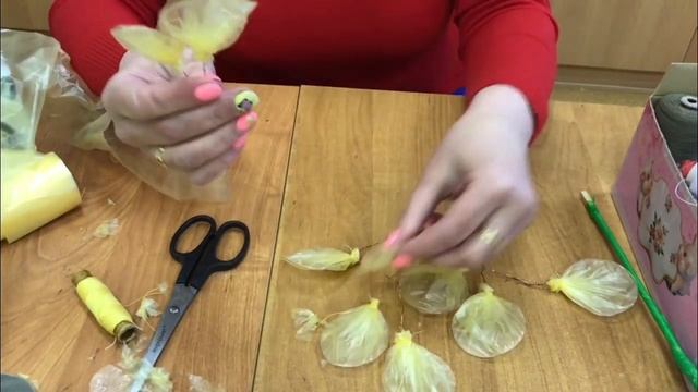 Роза из пакетов