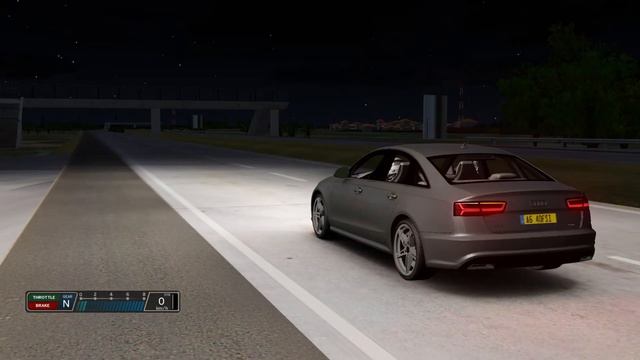 Audi A6 40 TFSi Performance Test Highway Assetto Corsa смотреть онлайн