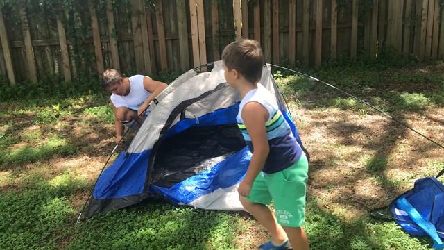 Купили палатку GigaTent copperhead... Зачем? Да так.... поиграться смотреть онлайн