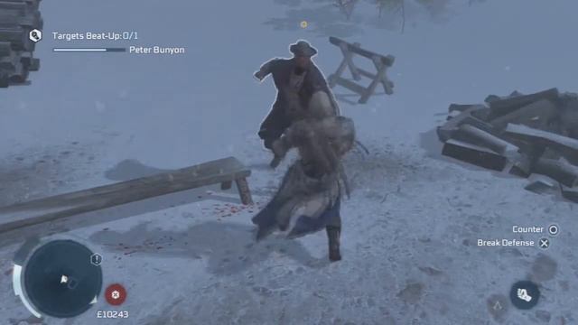 Assassin's Creed 3 - Boston Brawlers challenge - Peter Bunyon [HD] смотреть онлайн