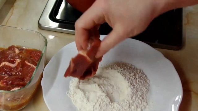 Отбивные из говядины. Говядина получилась очень нежная! смотреть онлайн