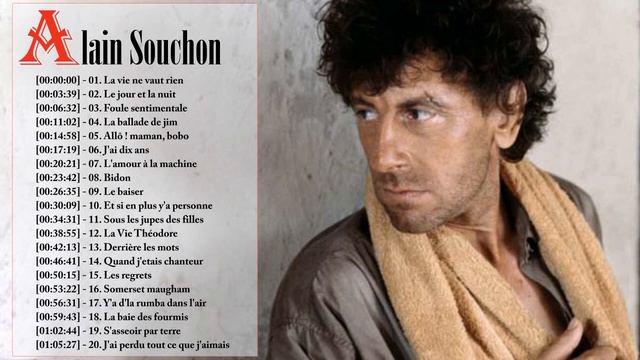 Alain Souchon Greatest Hits Collection 2018 - Meilleures chansons de Alain Souchon смотреть онлайн