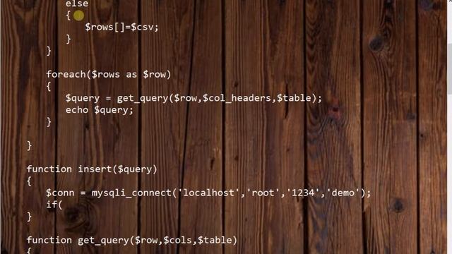 Bulk Insert CSV data into MySQL from PHP Code (Generic Method works for any CSV file) - Part 3/3 смотреть онлайн