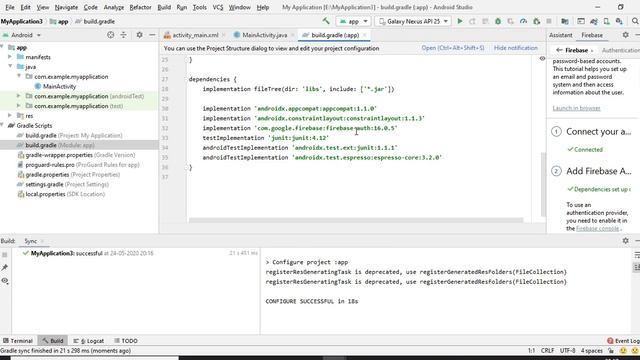firebase setup смотреть онлайн
