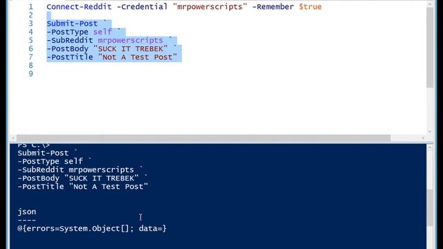 Code Highlight: PoShReddit Module by Dave Garnar смотреть онлайн