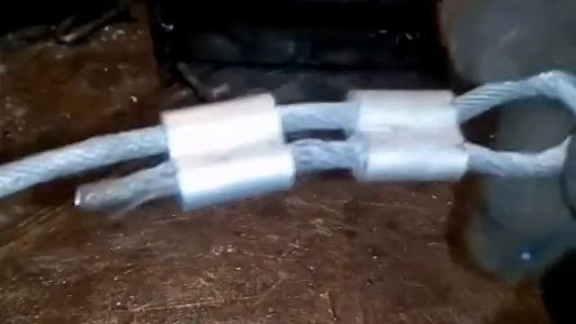 обжим муфт на тросе смотреть онлайн