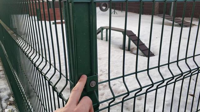 Забор 3Д сетка
