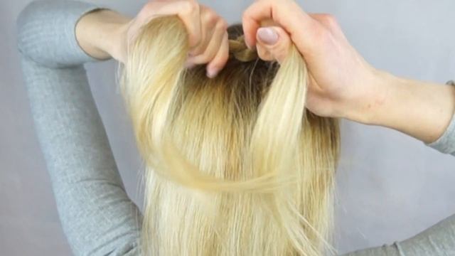 Прическа в школу \ Коса двойной узел \ Double Knotted Hoops смотреть онлайн