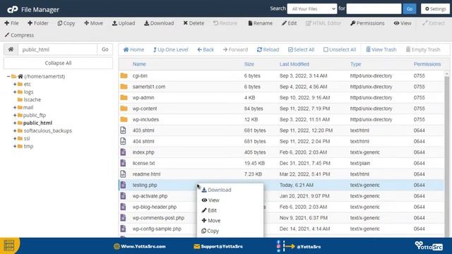 How to remotely upload a file in cPanel via link or URL | YottaSrc смотреть онлайн