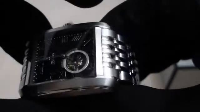 Обзор мужских наручных часов Bulova BVA Skeleton 96A128 смотреть онлайн