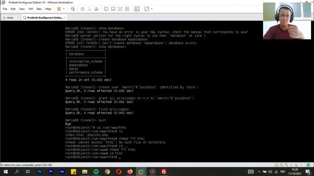 #8 | Instalasi dan Konfigurasi Database Server (Mariadb + phpMyAdmin) di Debian 10 смотреть онлайн