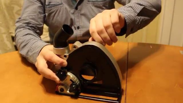 часть 1 Кожух с пылеотводом Makita 196845-3 на болгарку для штробления смотреть онлайн