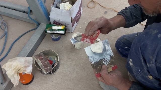 Замес и нанесение гелькоута