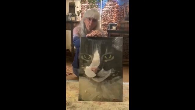 Behind the canvas John Morris episode 3: Exploring Big Boy - the cat. #cats #BigCat #behindthecanva смотреть онлайн