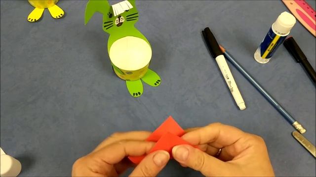 Подставка под пасхальное яйцо | Зайчик из бумаги | Easter paper craft| Easter egg holder смотреть онлайн