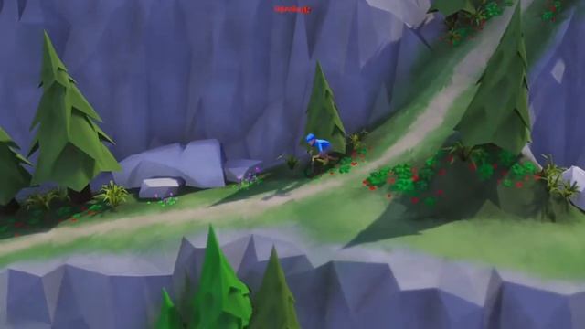 Одинокая гора! Прохождение игры Lonely Mountains Downhill #3d смотреть онлайн