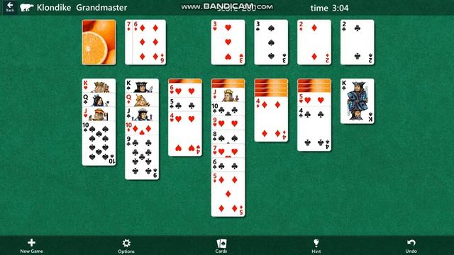 Solitaire: Klondike (Grandmaster, 1Card) смотреть онлайн