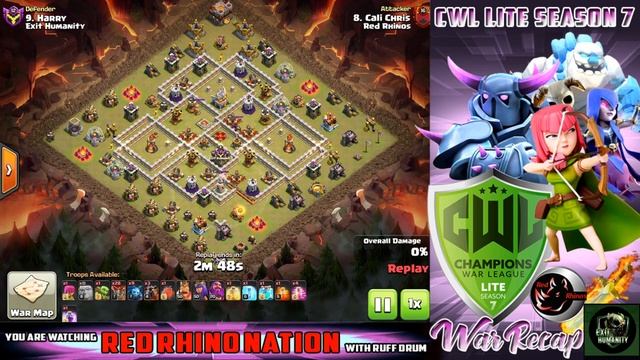 CWL Season 7 - Lite: Wild Card Red Rhinos vs Exit Humanity смотреть онлайн