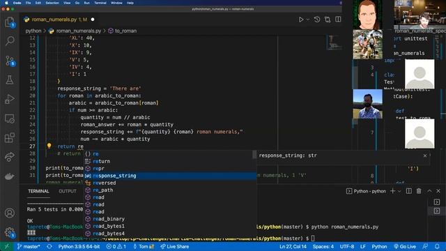 W5D3: Roman Numerals Review - Python (1 of 1) смотреть онлайн