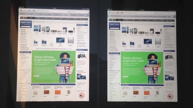 iPad 4 vs iPad 2: Retina Display Comparison смотреть онлайн