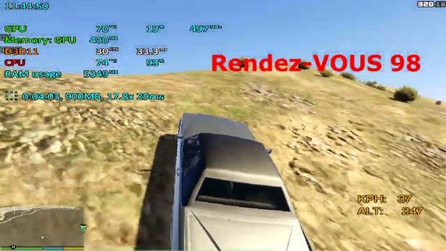 GTAV #2 grafa slaba HD7640G /A8 смотреть онлайн