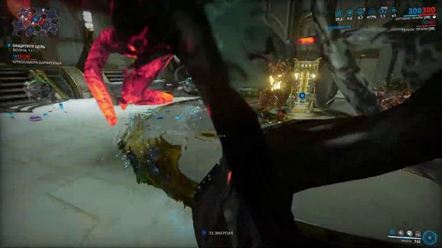 Warframe... Миссия Оборона на СП Соло. смотреть онлайн